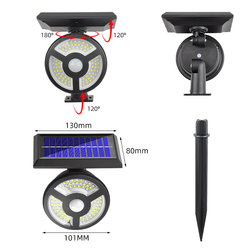 1905A Solar Lawn Light Application Scenario