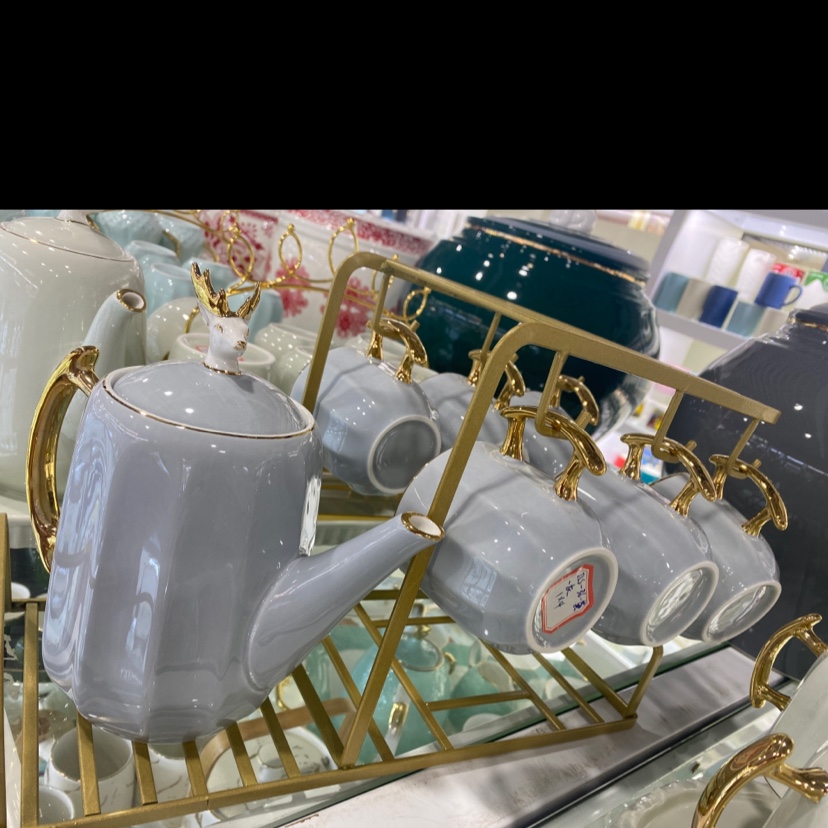 陶瓷水具JLS_36-黄灰