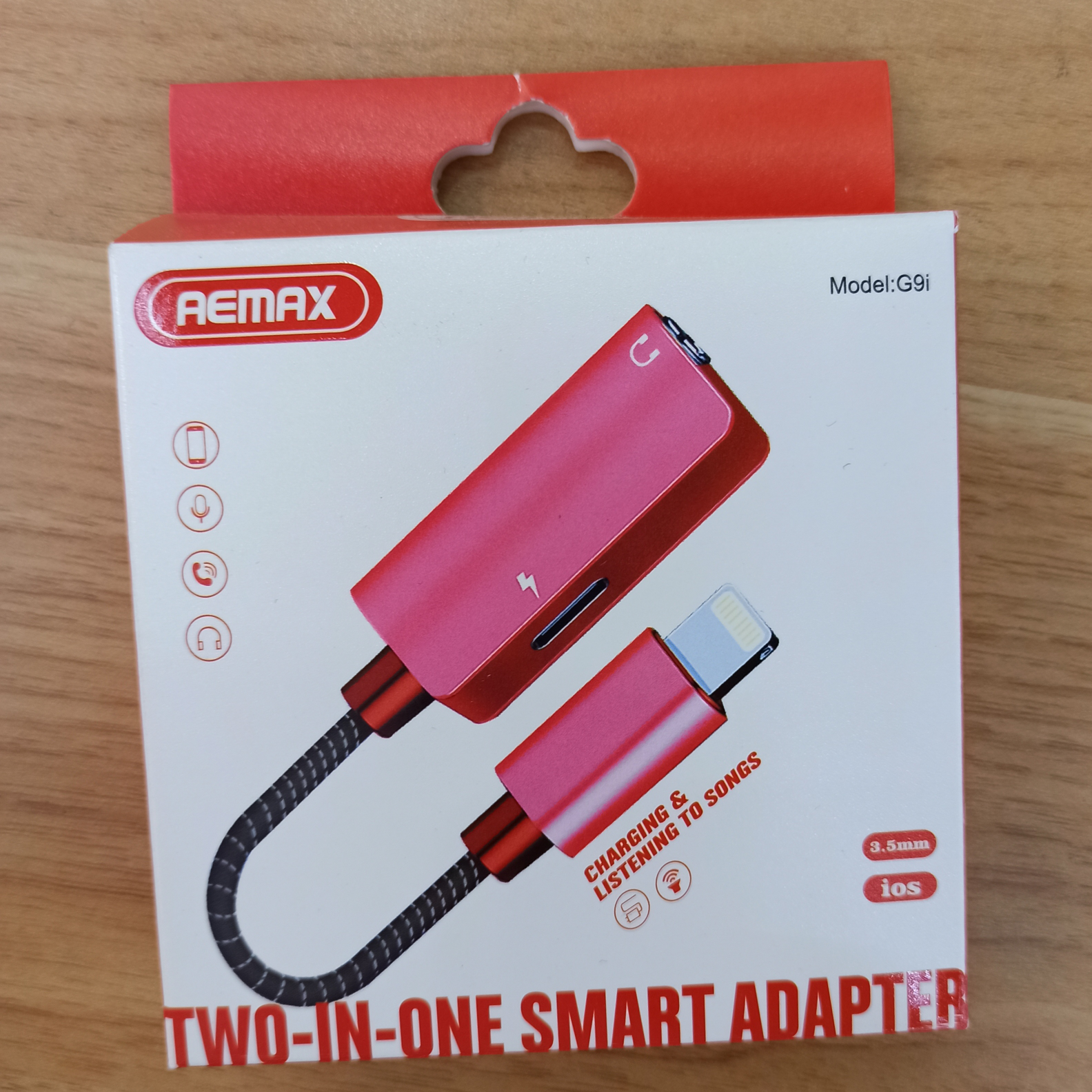 IPhone 7 8 X XR 11 Plus Converter cable 3.5mm
