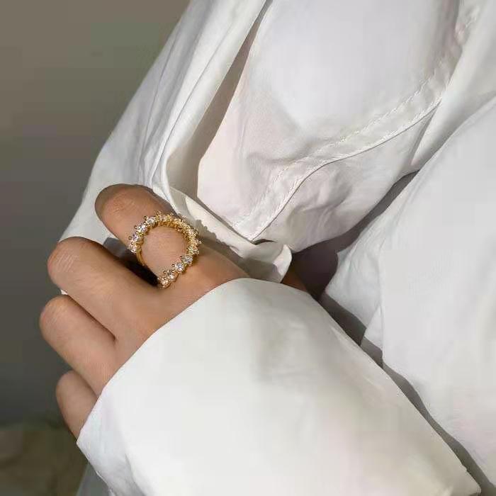 87-خواتم متقاطعة أنيقة الطراز، انبعاج details Picture