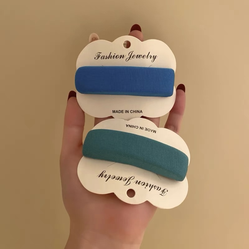 Sponge small meat strip hair clip detail image 1