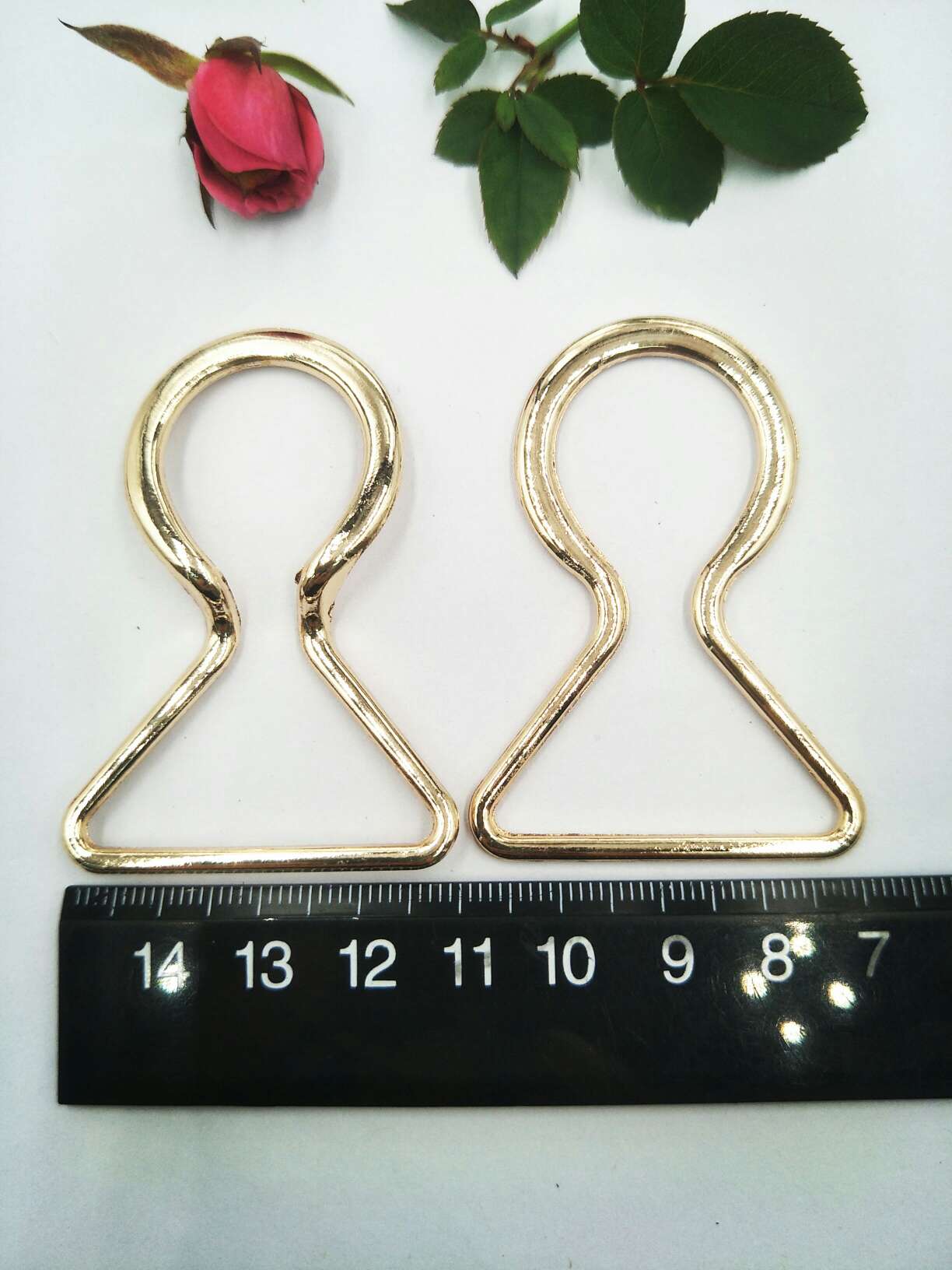 金属装饰腰带扣 松紧腰带卡扣 背带裤扣女装纽扣合金8字对扣插扣详情图12