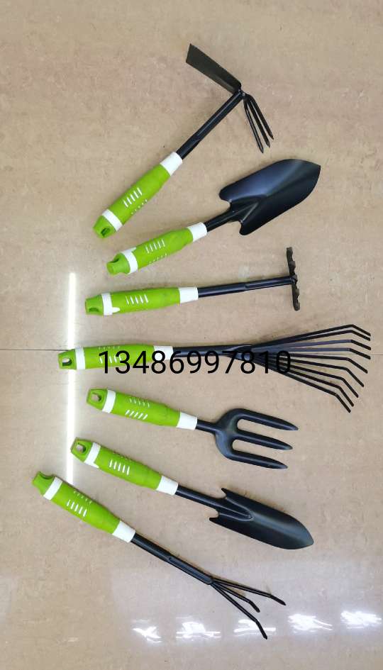 Garden tools Garden tools Garden shovel Garden rake Specification drawing