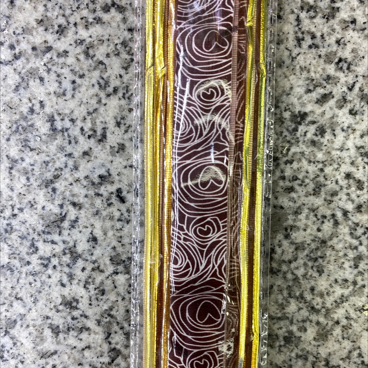 30雪纱贴金边玫瑰拉花 咖啡