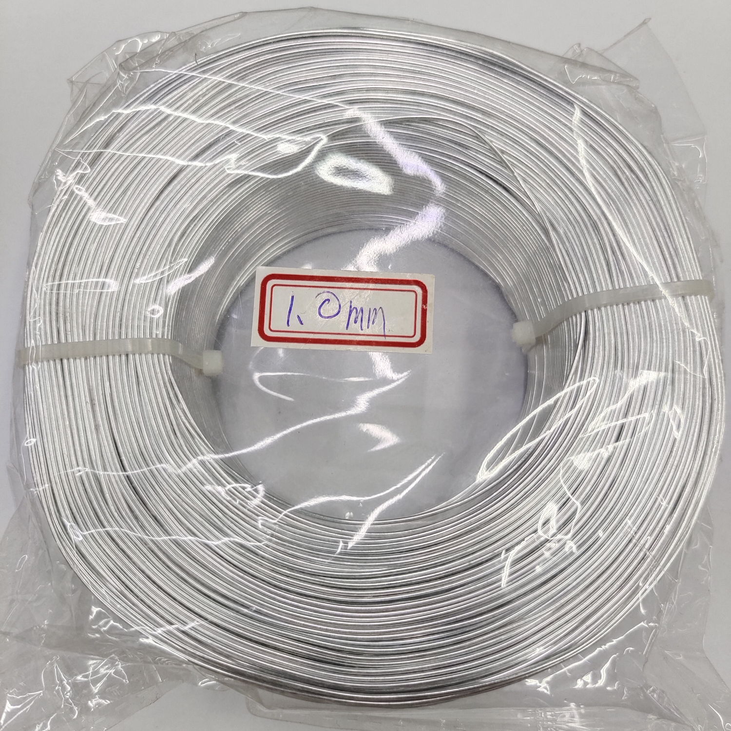 Aluminum wire bonsai modeling Aluminum wire coil binding function Special aluminum wire binding silk coil 1.0mm silver