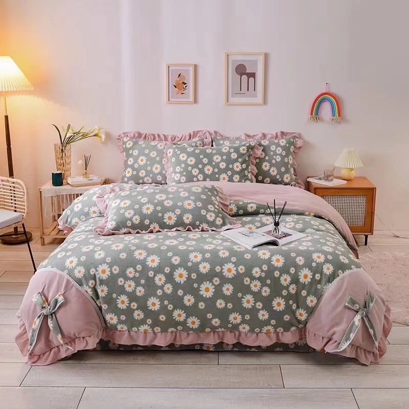 Milk Velvet 4-Piece Set Without Static Specification drawing