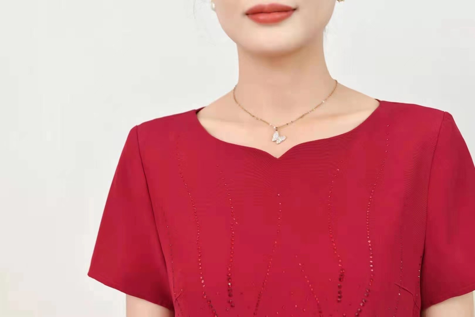 喜妈妈装细节图