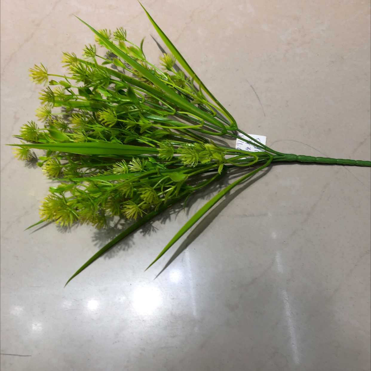 LAI一G浅黄色永生花细节图