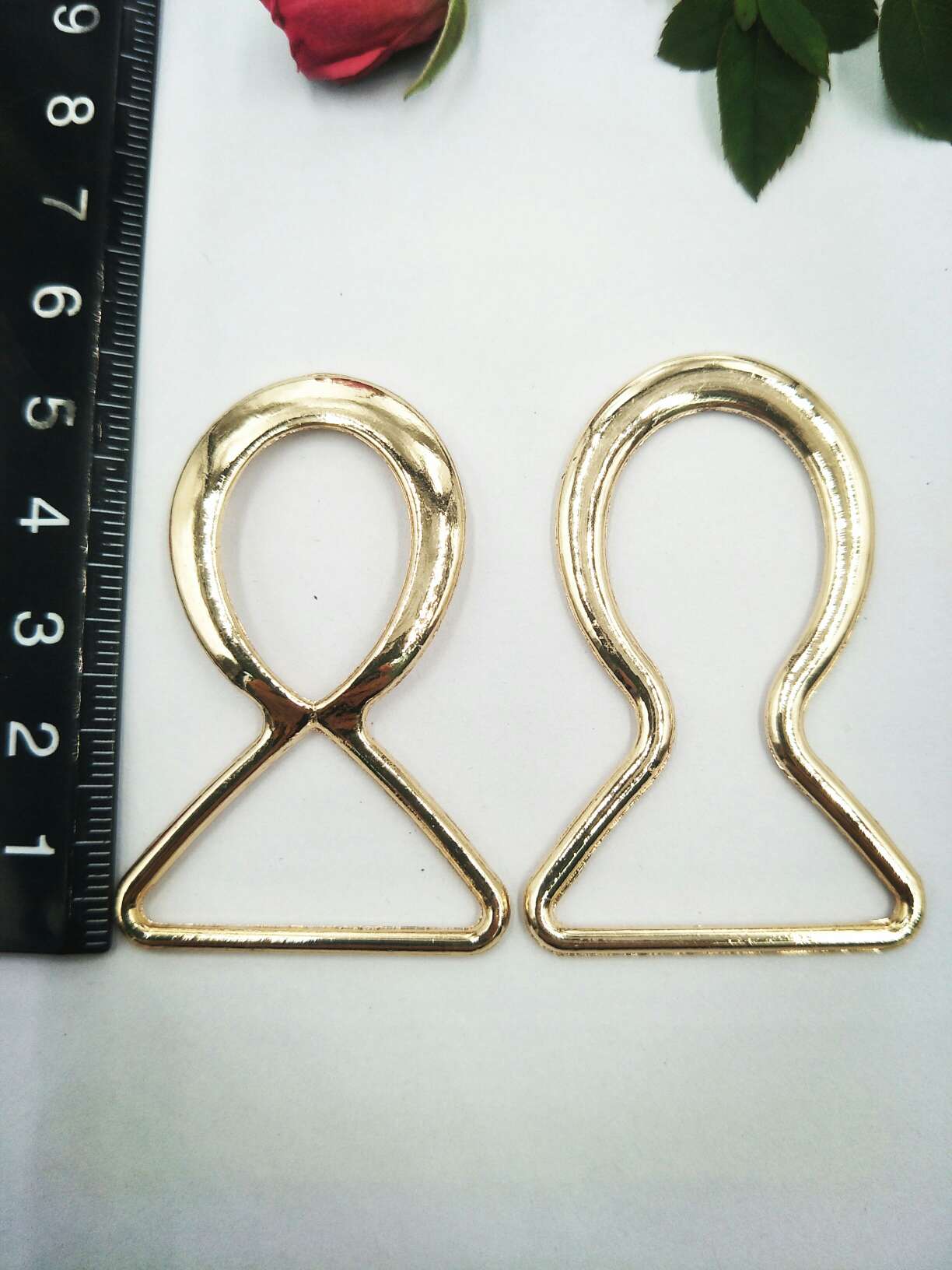 金属装饰腰带扣 松紧腰带卡扣 背带裤扣女装纽扣合金8字对扣插扣详情图10