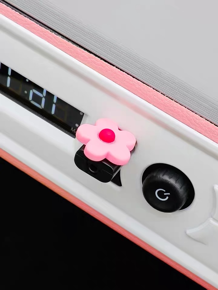 Dedicated To Wuling Hongguang Mini Miniev Key Sleeve S3 Female Car Silicone Key Shell Buckle Macaron Version 7 details Picture