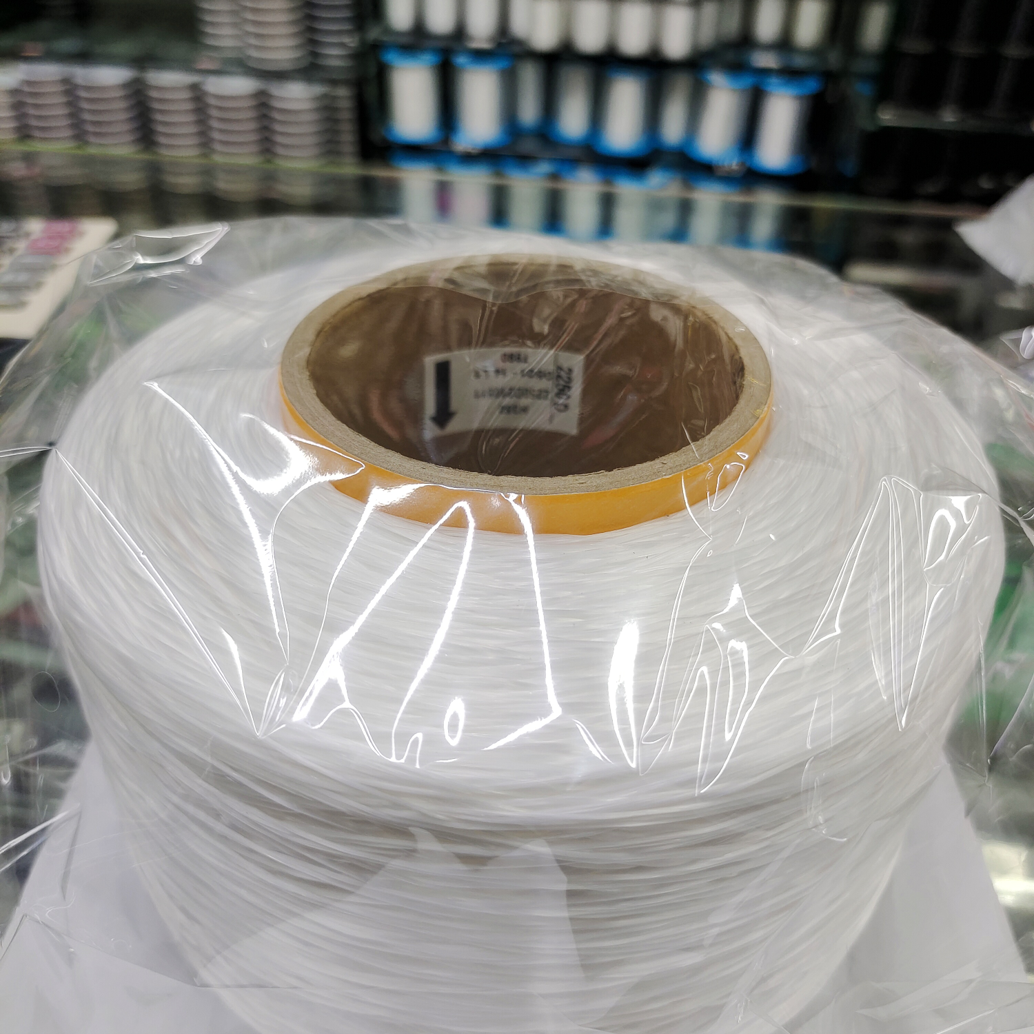 diy accessories Handmade beaded rope Spandex 2250D stretch line White flat large roll stretch silk crystal line