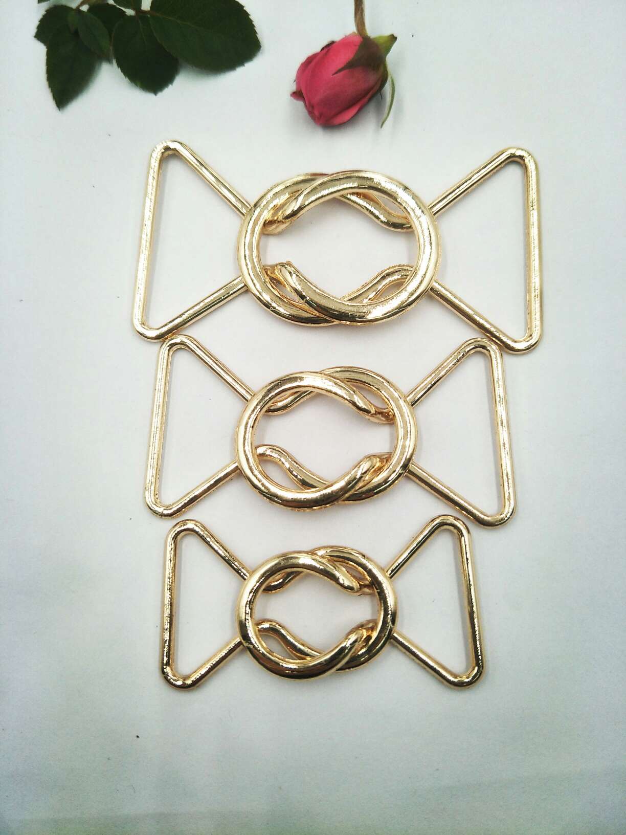 金属装饰腰带扣 松紧腰带卡扣 背带裤扣女装纽扣合金8字对扣插扣详情图4