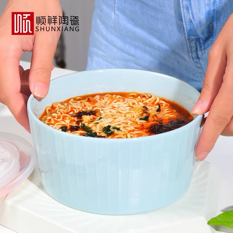 顺祥加大保鲜碗素雅产品图