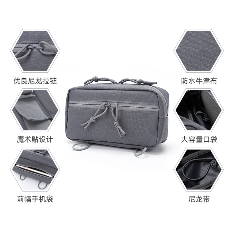 【迷彩挂包】户外迷彩战术挂包 跨境专供野外运动细节图