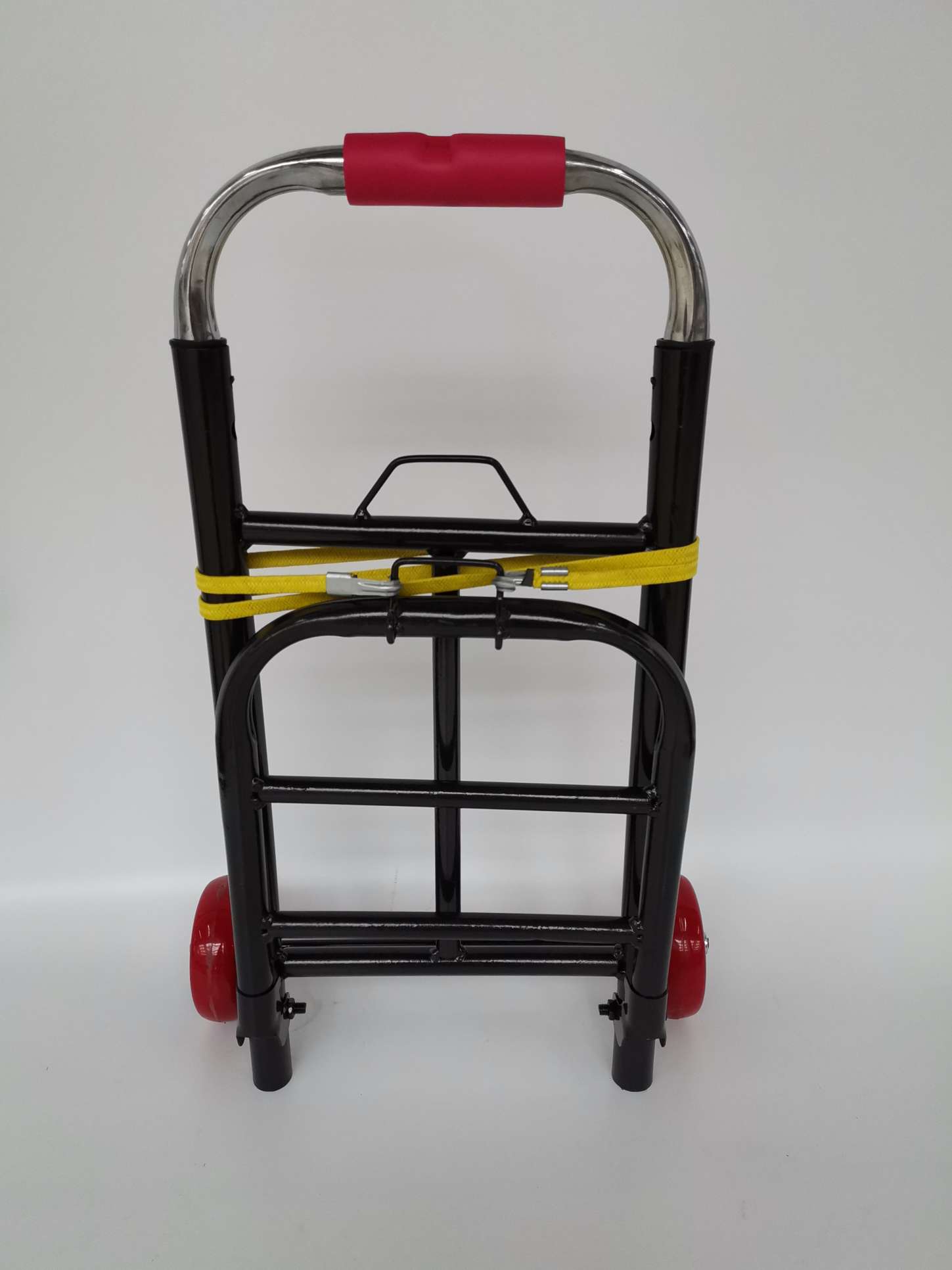 The handle of the simple luggage cart, shopping cart and hand-pulled cart is retractable detail image 2