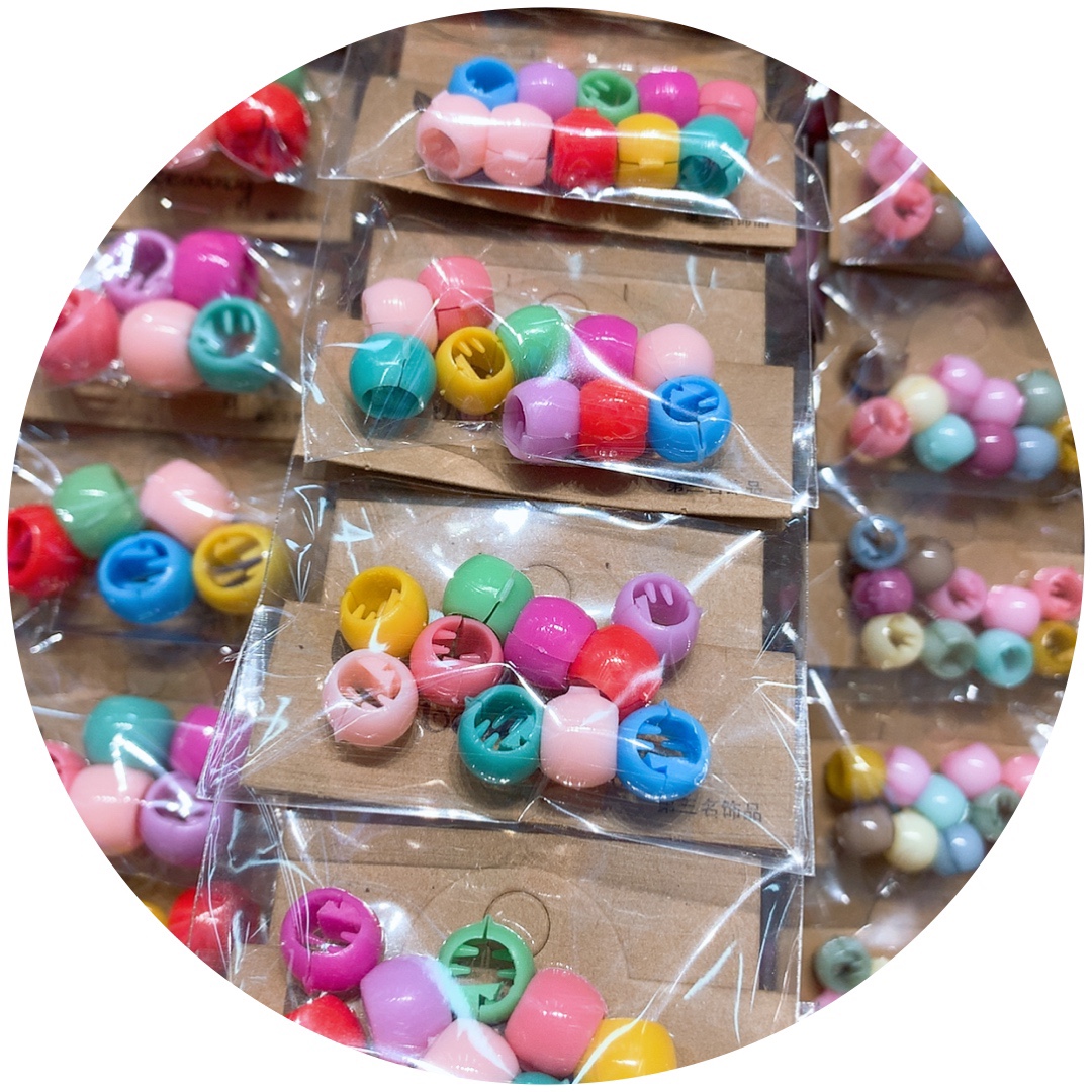 Fashion temperament all match personality selling cute casual sports Korean wave small bead buckle clip bangs clip thumbnail