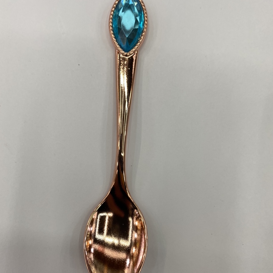 锌合金咖啡勺。