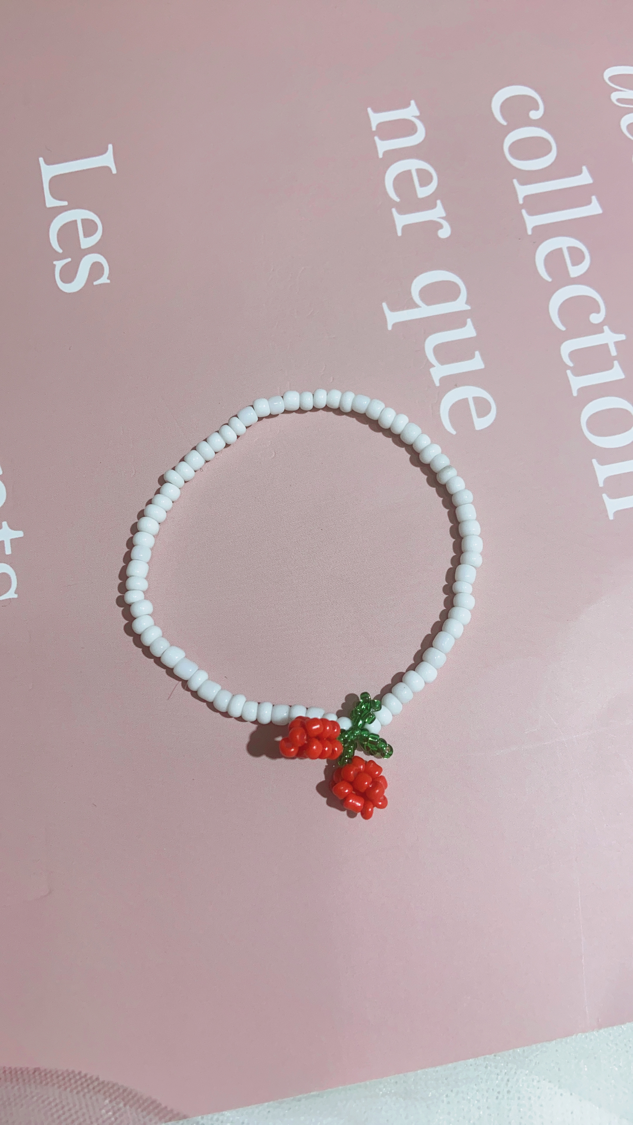 Cherry bracelet Item Picture