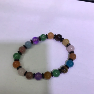 Shuai Buddhist Crafts District D 3Rd Floor, 11Th Street 8332 Colorful Agate Bracelet