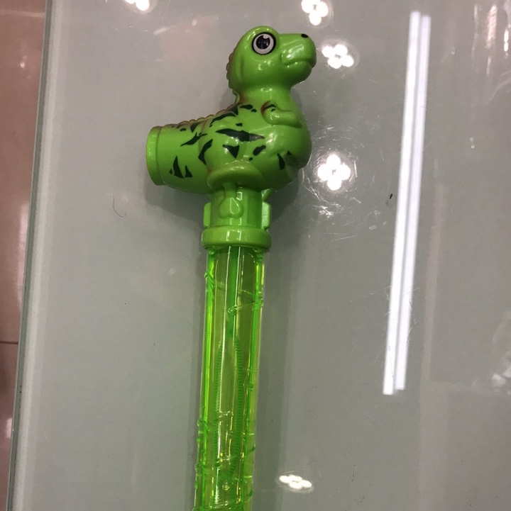 牛牛玩具 泡泡水016 恐龙响哨 摇晃发声泡泡棒