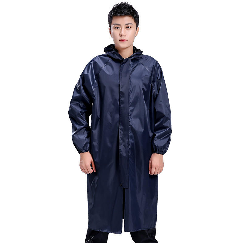 连体雨衣白底实物图