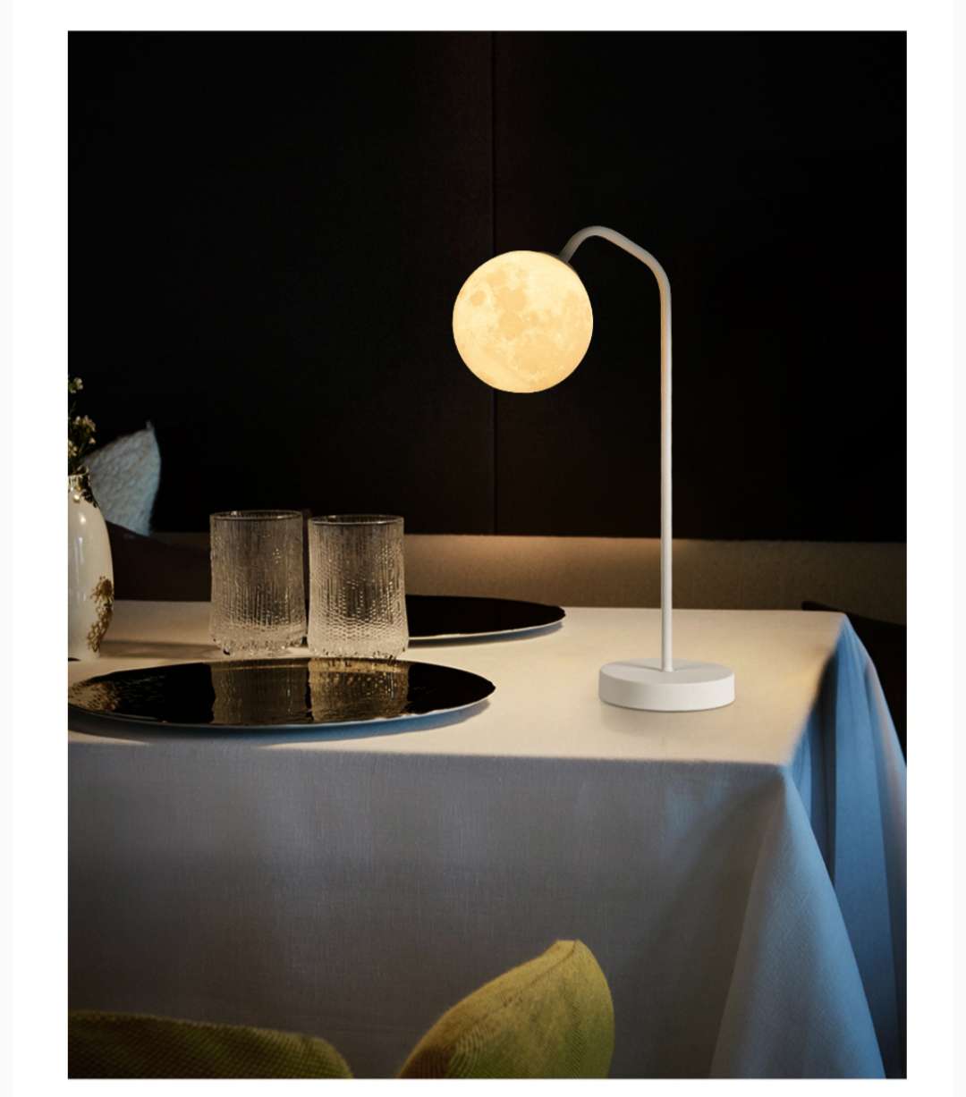Ironwork study bedroom Nordic IKEA table lamp 4945-A detail image 1