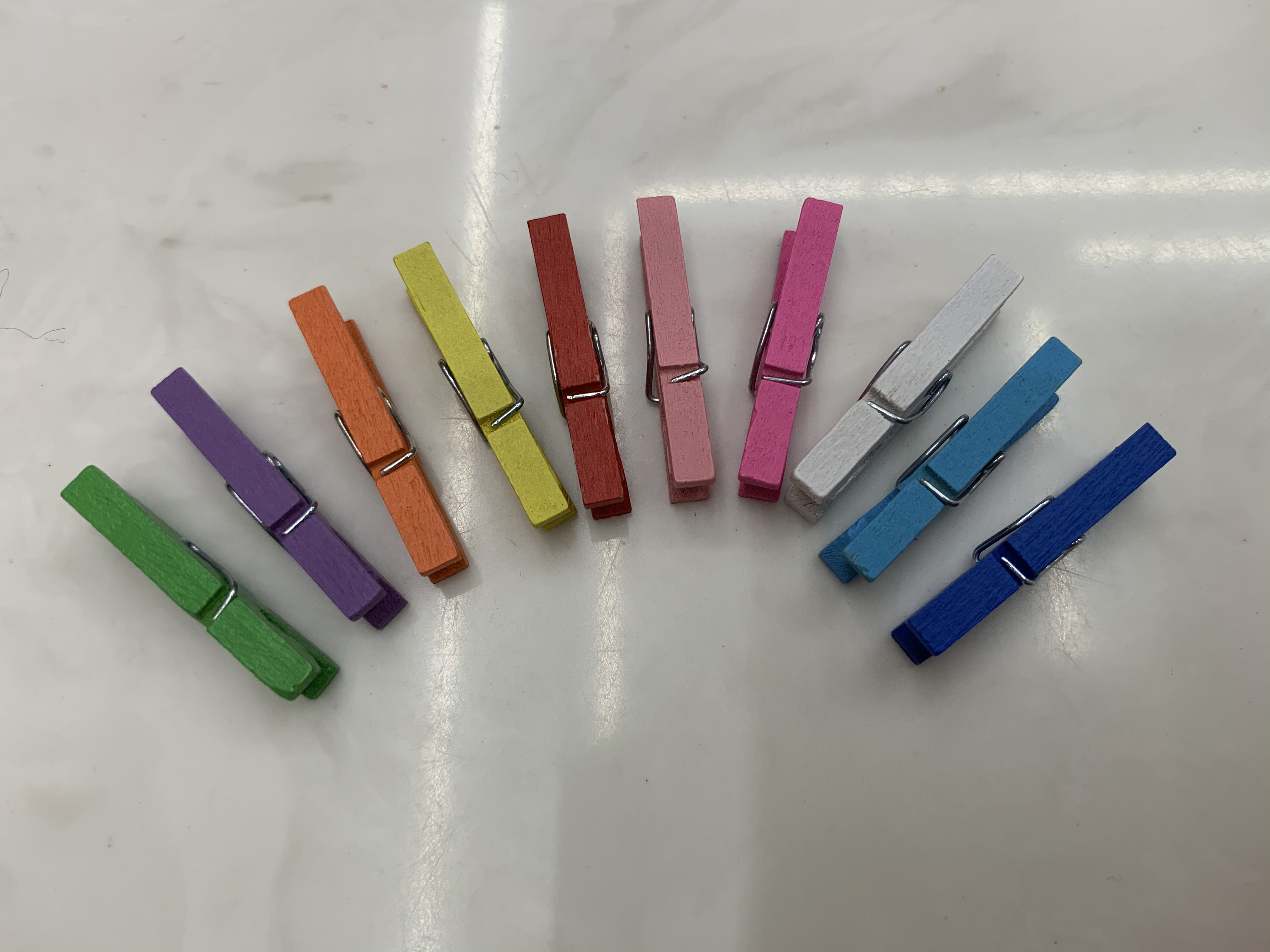 3.0彩色迷你小木夹—紫色详情图2