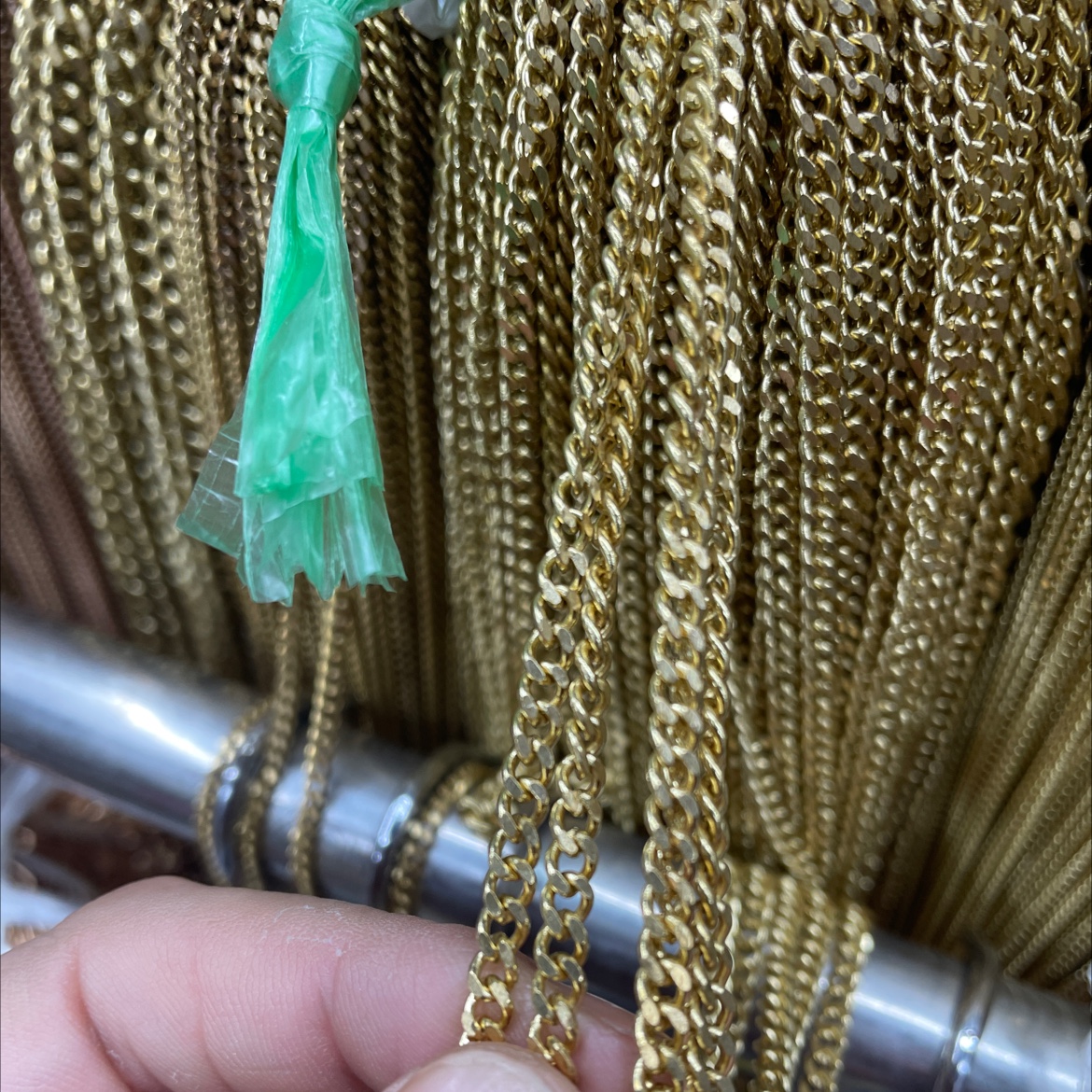 3.5*4.5 cadena de molienda brass 110sf puede hacer la preservación de color chapado Application Scenario