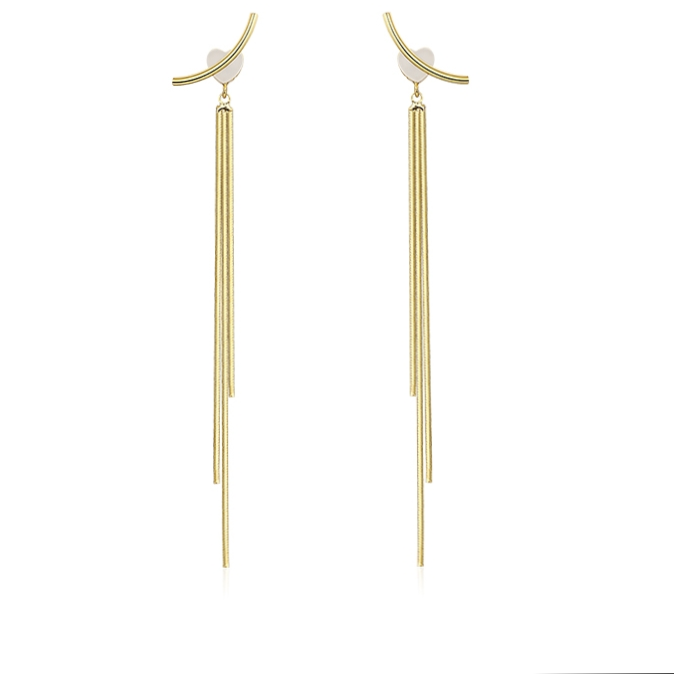 Designer senior light luxury high line sense niche brand luxury earrings 2021082350