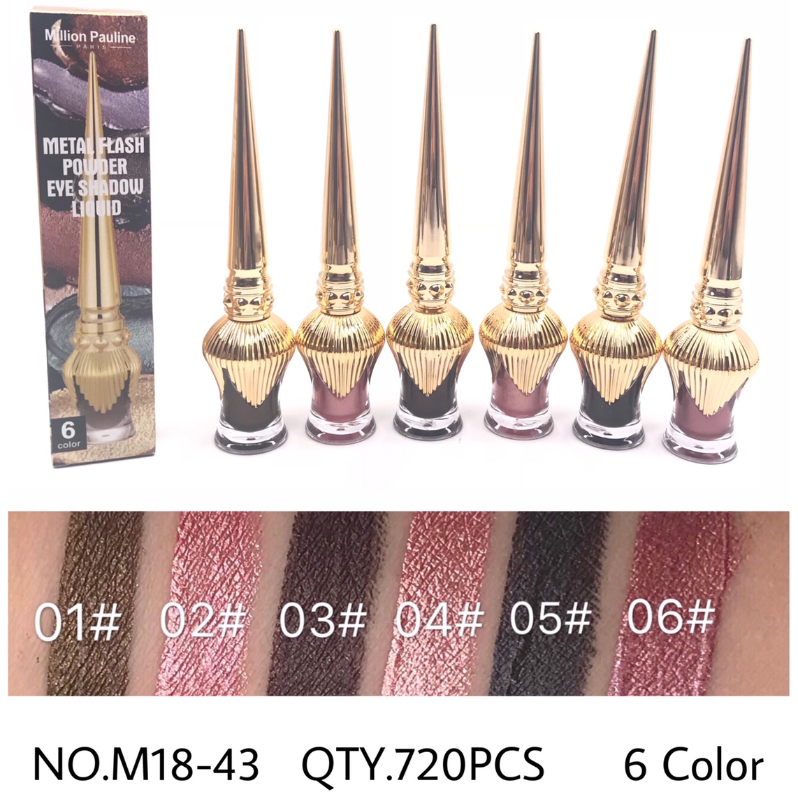 M18-43 - fluid of eye shadow