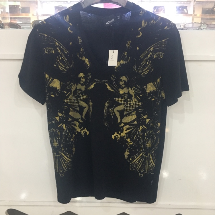 Versace printed men's T-shirt details Picture