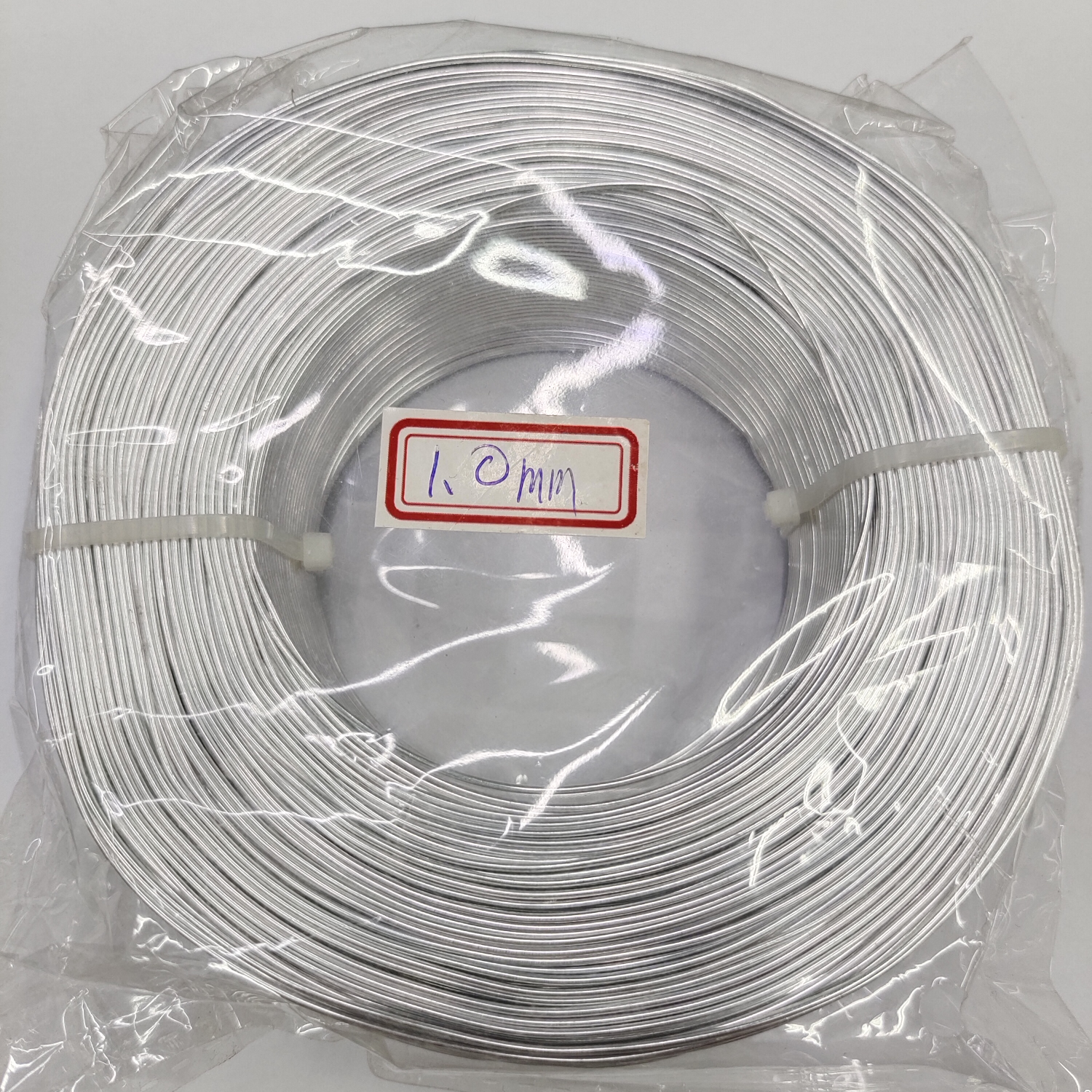 Aluminum wire bonsai modeling Aluminum wire coil binding function Special aluminum wire binding silk 1.0mm silver