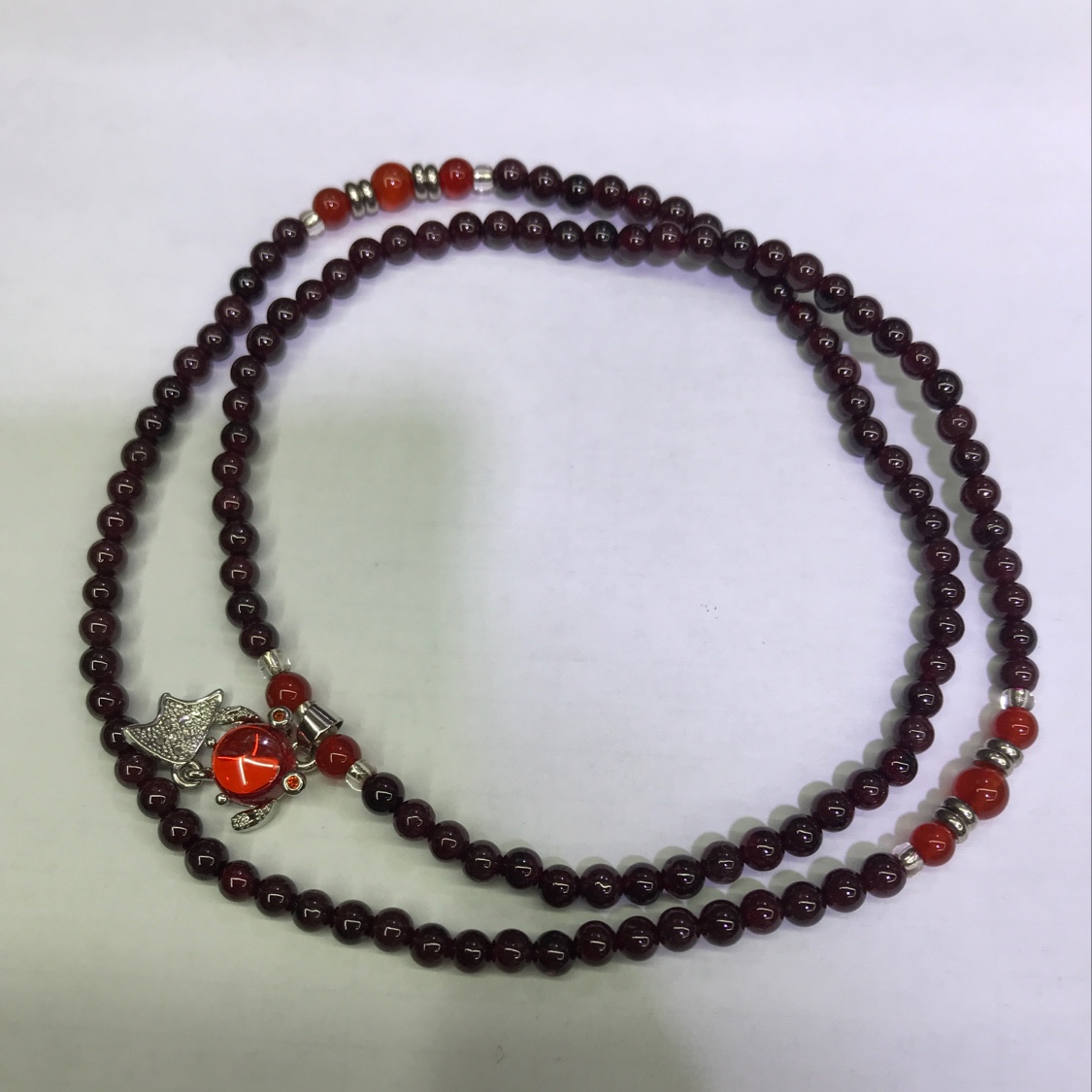 Shuai Buddhist Crafts Area D 3Rd Floor, 11Th Street 8332 Garnet Bracelet