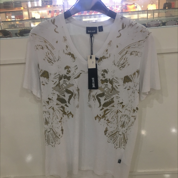 Versace printed T-shirt details Picture