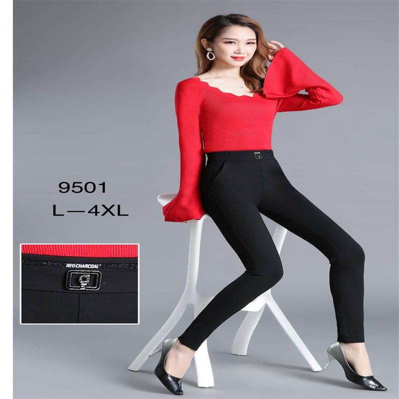 Factory direct sales of new high-waisted artificial cotton loose-fitting casual pants, fashionable printed Korean style radish pants, batch 525