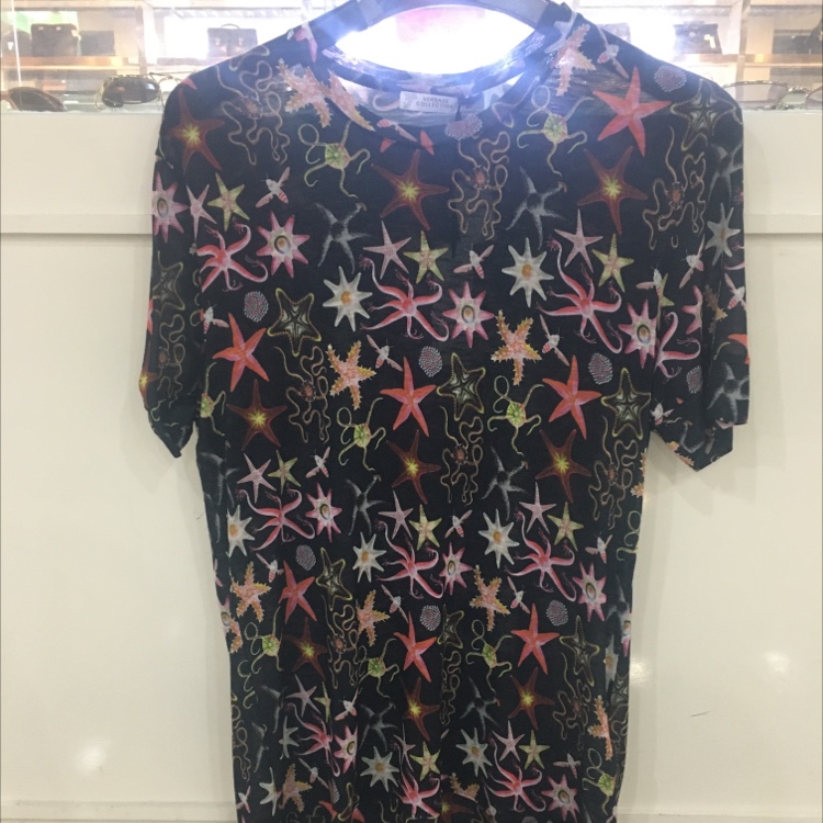 Versace printed Men's T-shirt details Picture