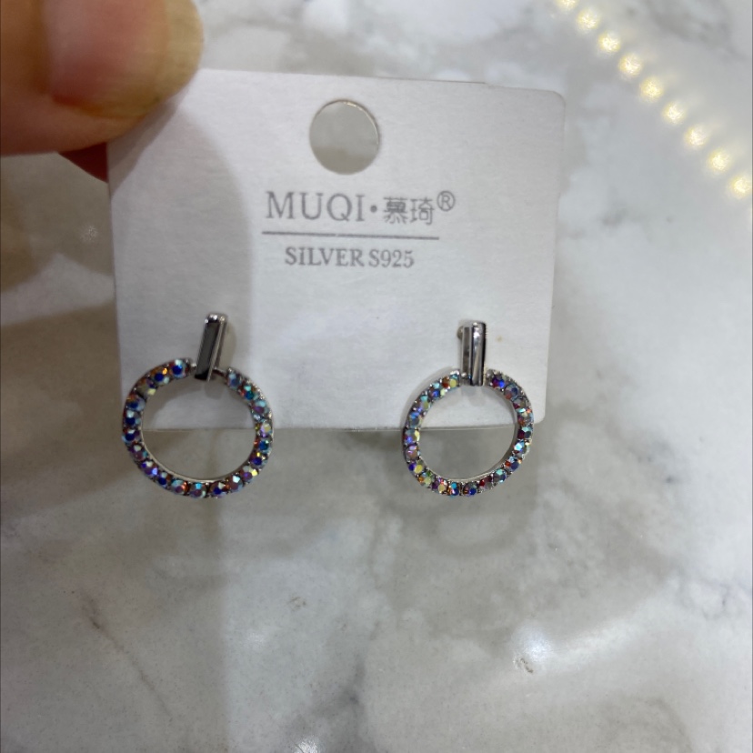 Pendientes Aab colección blanca 1 estilo clásico Item Picture