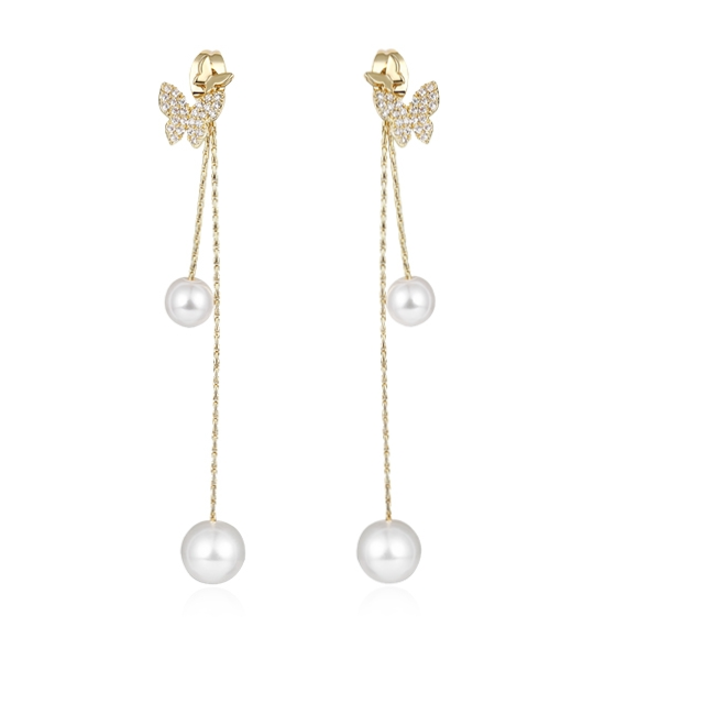 Designer senior light luxury high line sense niche brand luxury earrings 2021082337