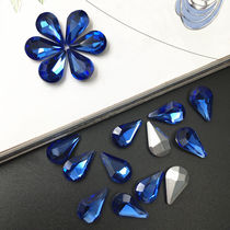 Nail jewelry shaped diamond flat mixed net red AB color Champagne super flash diamond Japanese nail jewelry 1668