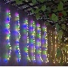 Willow leaf silver thread curtain light 300L color