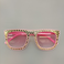 新款太阳镜男女通用眼镜粉色069-3061图