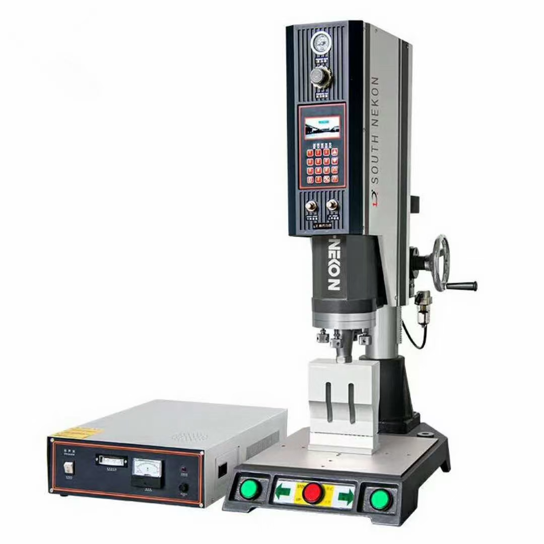Ultrasonic plastic welding machine, welding of various plastic parts