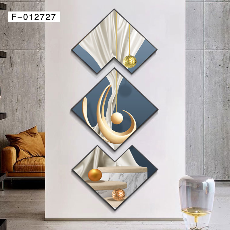 铝合金晶瓷现代简约系列异形画1详情图2