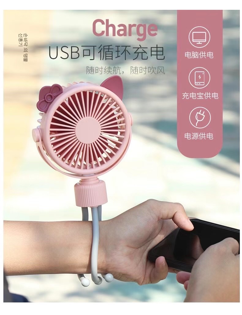 Portable deformable fan detail image 5