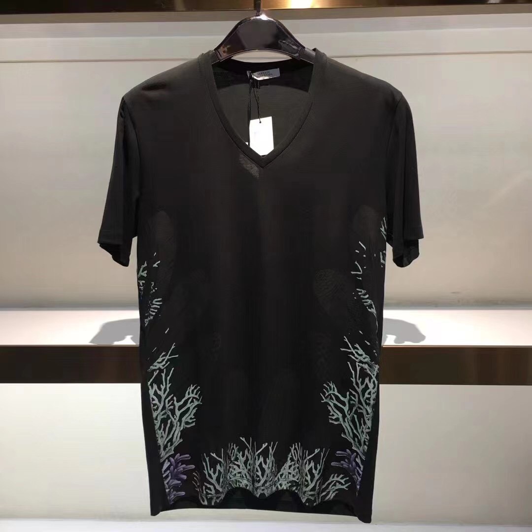 Versace V-neck Men's T-shirt