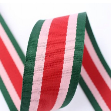 Polyester net silk thickened shoulder strap Red Interblue green Cyan yellow purple Black white gray Orange waist Yoga bag webbed strap: 37# thumbnail