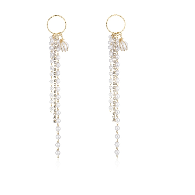 Designer senior light luxury high line sense niche brand luxury earrings 2021082344