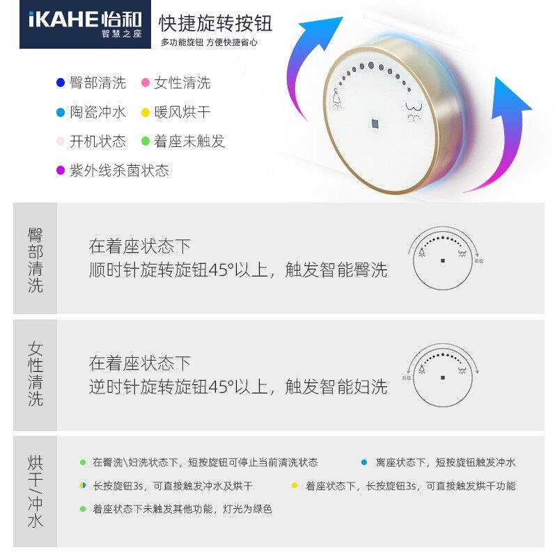 怡和即热智能马桶家用坐便器电动全自动一体式无水箱紫外杀菌自动产品图