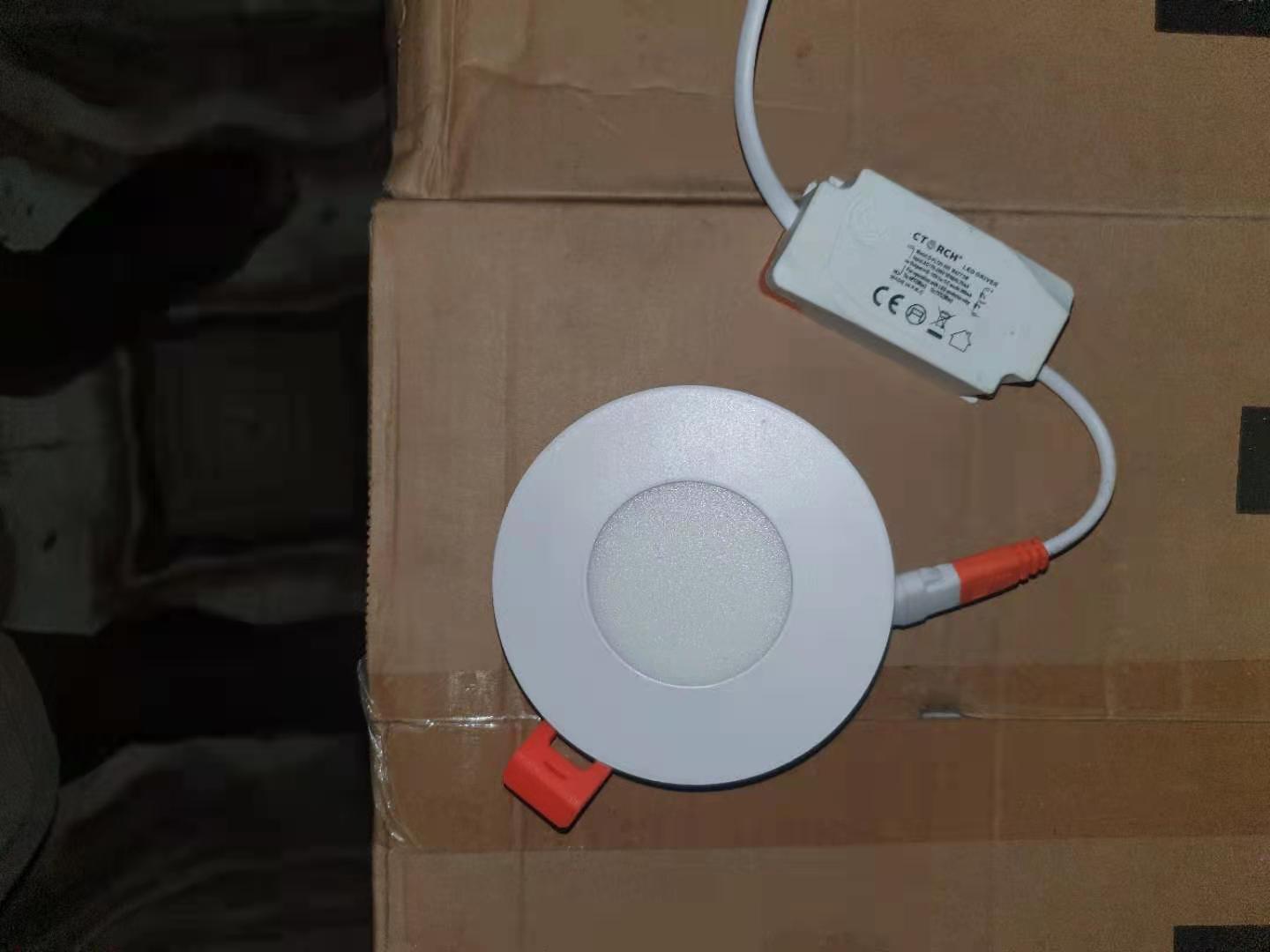 Panel light: Recessed: Circular: 24W: White light: 220V Specification image