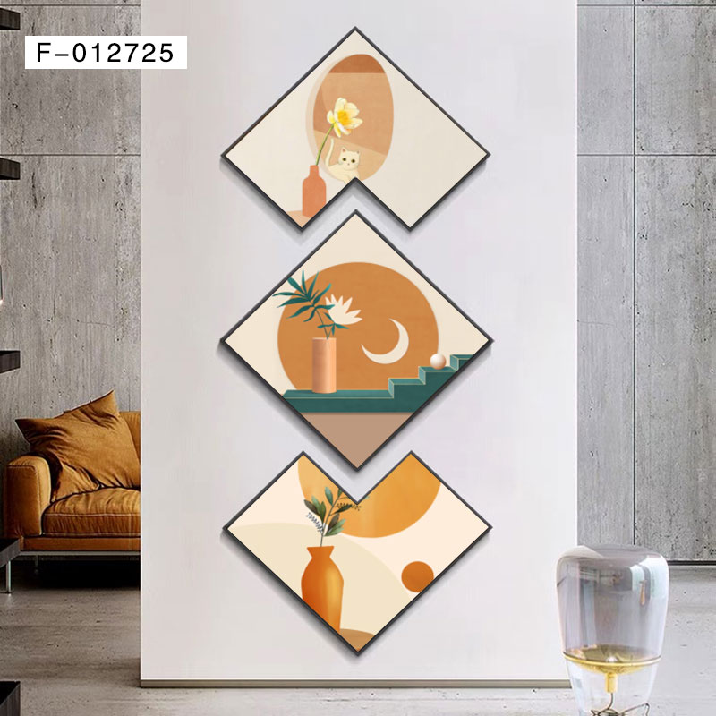 铝合金晶瓷现代简约系列异形画1详情图4